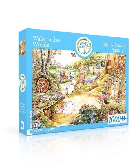 New York Puzzle Company Walk in the Woods - 1000 pieces
