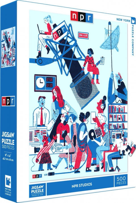 New York Puzzle Company Puzzel NPR Studios - 500 stukjes