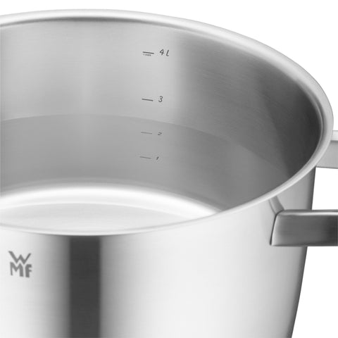 WMF Iconic Kookpan hoog met deksel - Ø180mm