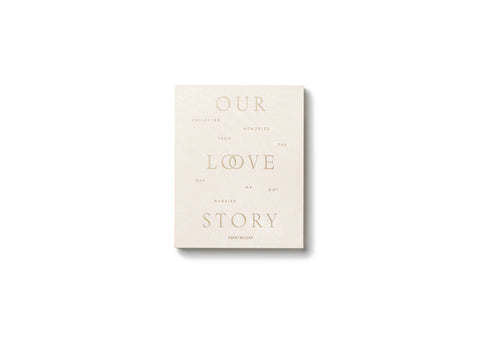 Printworks Wedding Journal - Our Love Story