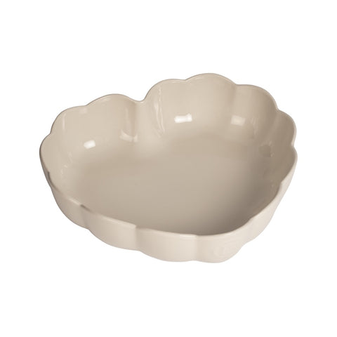 Emile Henry Madeleine Taartvorm hart gegolfd - 265x245x65mm