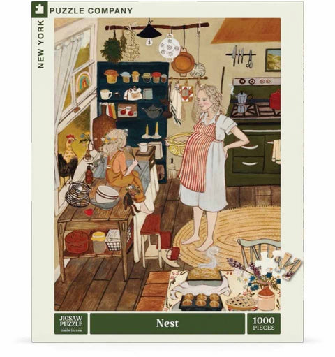 New York Puzzle Company Puzzel Nest - 1000 stukjes