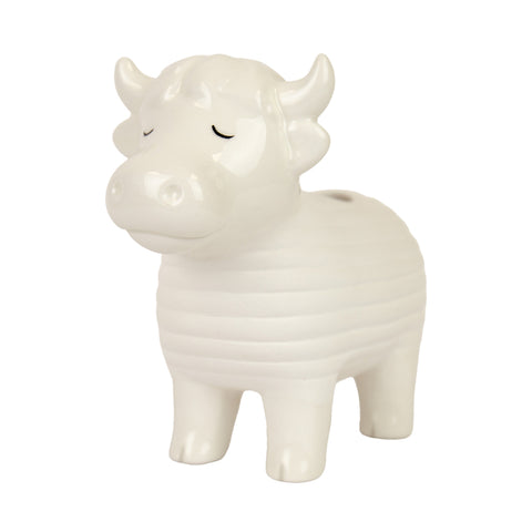 Gift Republic Plantenpot met chiazaden - Highland Cow