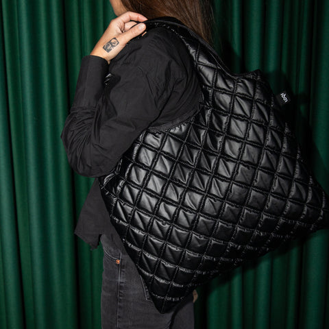 LOQI Bag Medium - Black Puffy