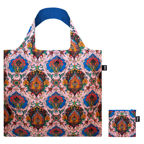 LOQI Bag Large - Tapestry Tea Rose gerecycled