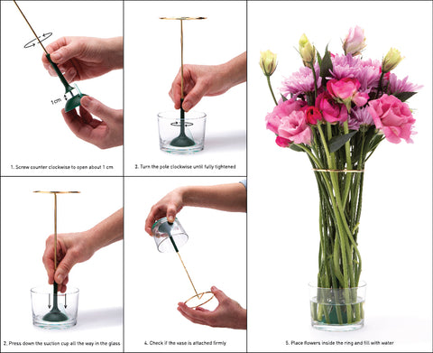Peleg Design Bloemstandaard Invisivase