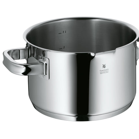 WMF Function 4 Kookpan hoog met deksel - Ø200mm - Rood