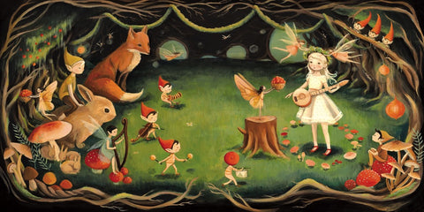 New York Puzzle Company Puzzel Elven Dream - 80 stukjes