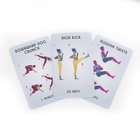 Gift Republic Kaartenset - Get Fit