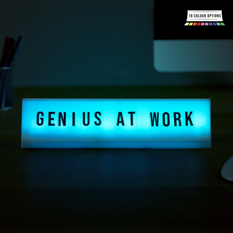Gift Republic Light Up Desk Plaque
