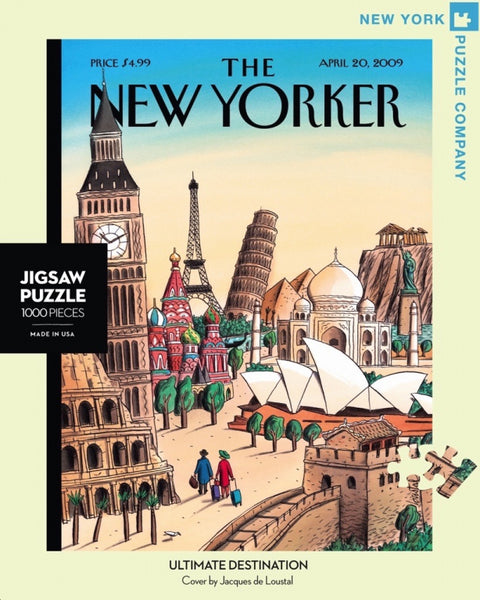 New York Puzzle Company Puzzel Ultimate Destination - 1000 stukjes