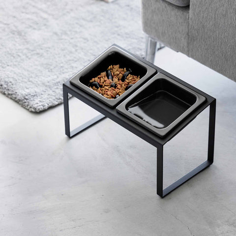 Yamazaki Nooks Slow feeder voerbak schuin & standaard