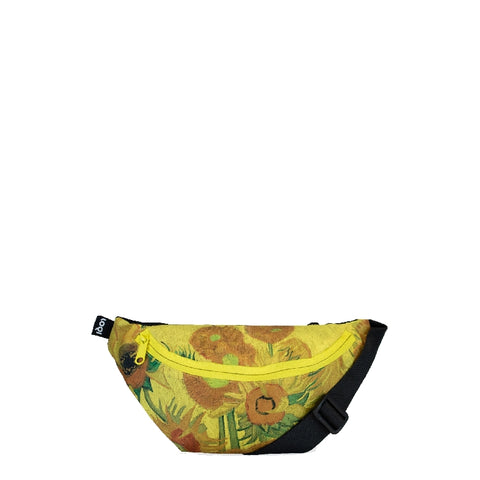 LOQI Bum Bag Large - Sunflowers gerecycled