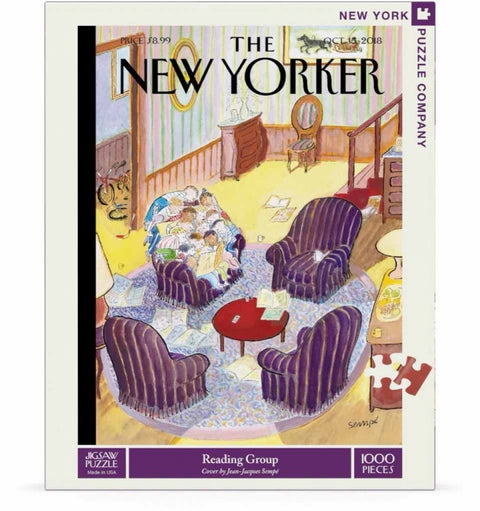 New York Puzzle Company Puzzel Reading Group - 1000 stukjes