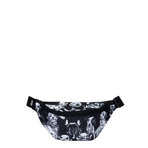 LOQI Bum Bag Large - Dogs gerecycled