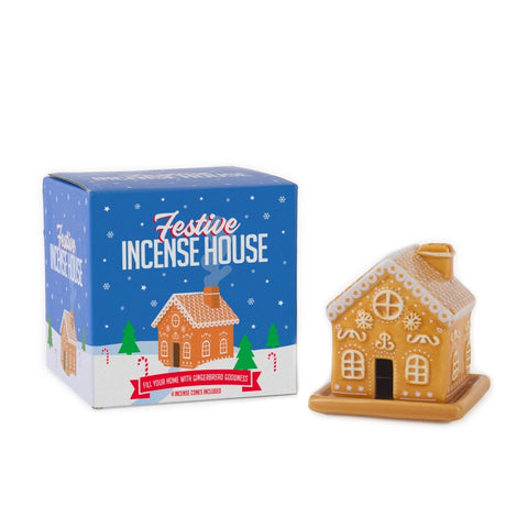 Gift Republic Wierookhouder - Gingerbread House