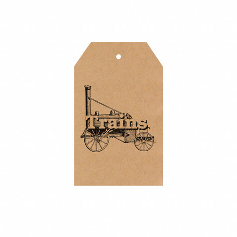 Gift Republic Mok emaille - Enamel Mug - Train