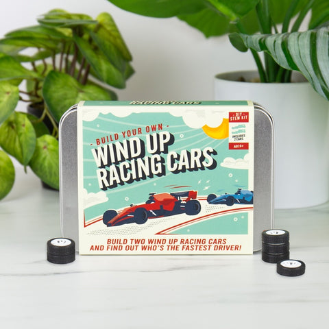 Gift Republic DIY kit - Wind Up Race Cars