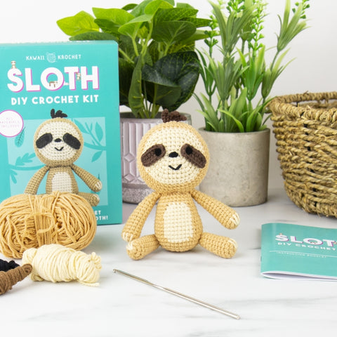 Gift Republic DIY kit - Sloth Crochet