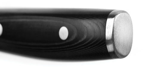 Yaxell Ran Nakiri mes - L 165mm - 69 laags roestvrij damast staal met canvas micarta heft