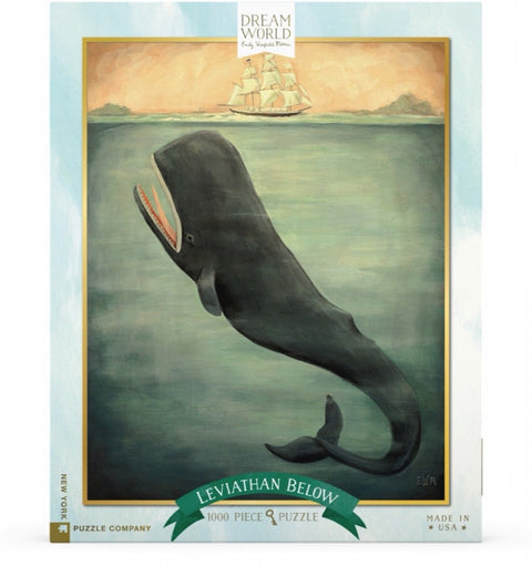 New York Puzzle Company Puzzel Leviathan Below - 500 stukjes