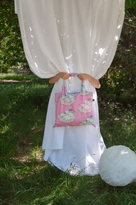 LOQI Bag Large - Cloud gerecycled