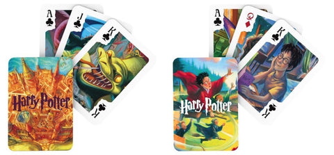 New York Puzzle Company Speelkaarten Harry Potter Double Deck