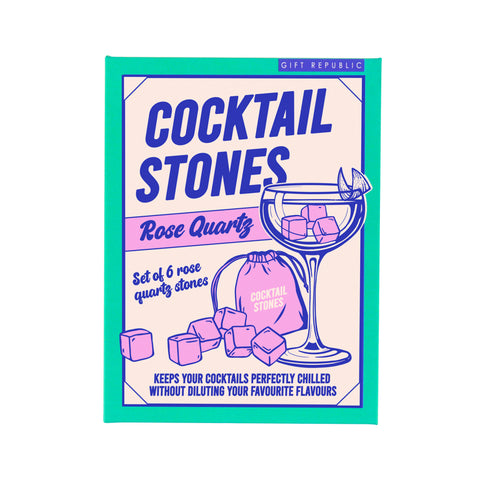 Gift Republic Cocktail stenen - Rose Quartz