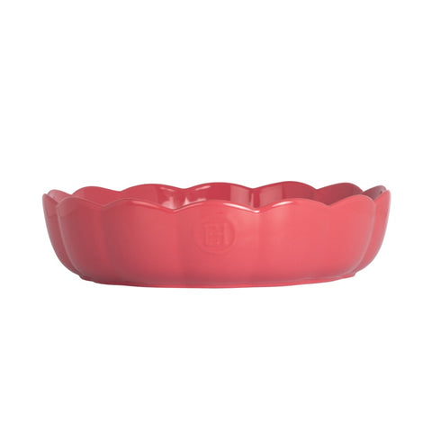 Emile Henry Madeleine Schaal rond gegolfd - Ø270mm - H 65mm