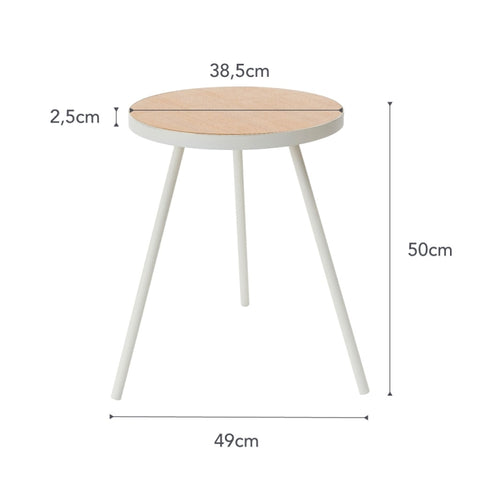 Yamazaki Tower Bijzettafel rond