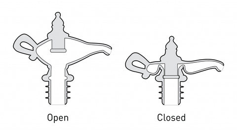 Peleg Design Olie schenktuit en stopper Oiladdin