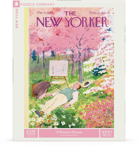 New York Puzzle Company Puzzel - A Painter’s Dream - 1000 stukjes