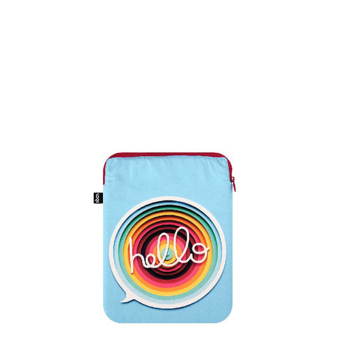 LOQI Laptop Sleeve Medium - Hello gerecycled