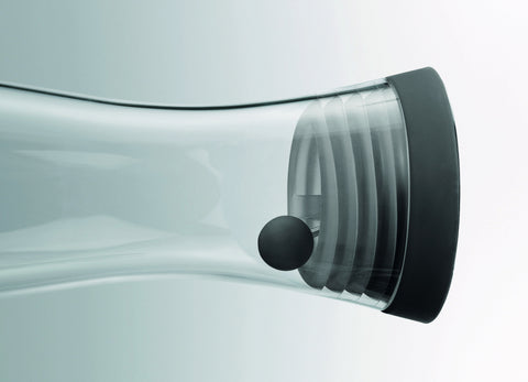 WMF Basic Waterkaraf - 1Ltr - Zwart/Zilver