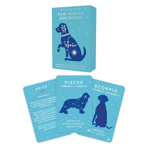 Gift Republic Kaartenset - Paw-mistry Dog edition