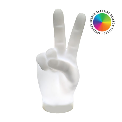 Gift Republic Lamp - Peace Sign Hand