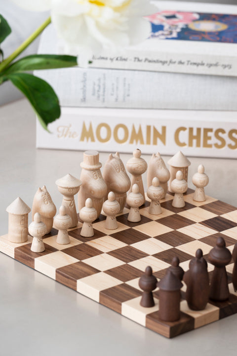 Printworks Spel - Chess Wood - Moomin x Printworks