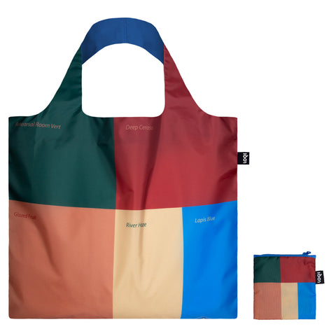 LOQI Bag Large - Two Paintings of Insects and Flowers CiCLO