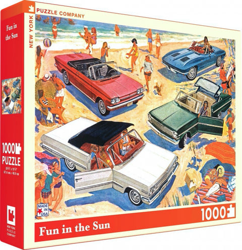 New York Puzzle Company Puzzel Fun in the Sun - 1000 stukjes