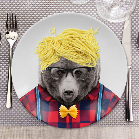 Mustard Bord - Wild Dining Bear