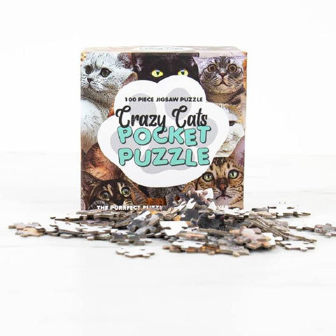 Gift Republic Minipuzzel - Crazy Cats