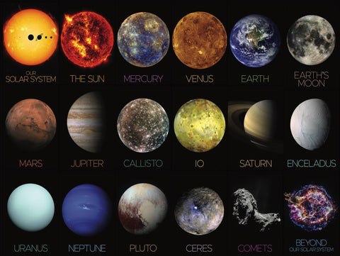 New York Puzzle Company Puzzel The Solar System - 1000 stukjes