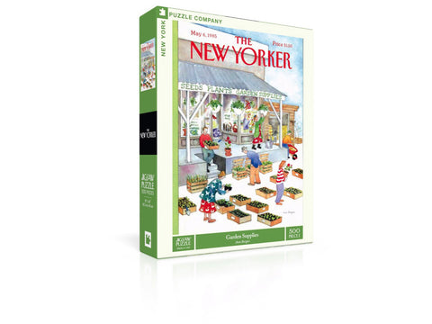 New York Puzzle Company Puzzel Garden Supplies - 500 stukjes