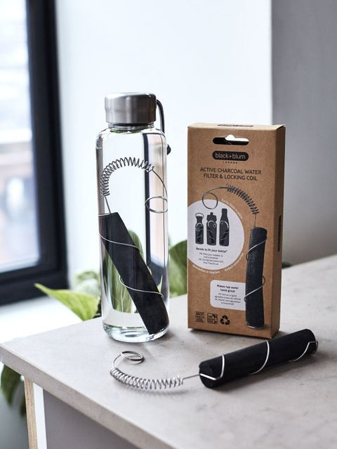 Black+Blum Active Charcoal Waterfilter met bevestigingsspiraal
