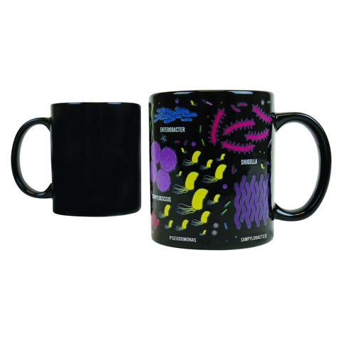 Gift Republic Mok warmtegevoelig - Heat Reveal Mug - Germaphobe
