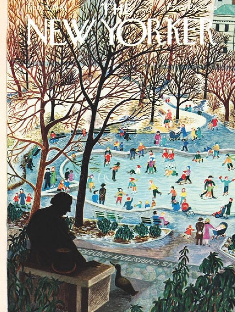 New York Puzzle Company Puzzel Skating in the Park - 750 stukjes