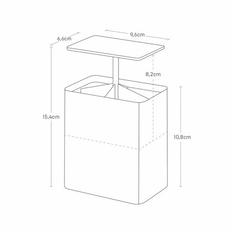 Yamazaki Tower Organizer push-top