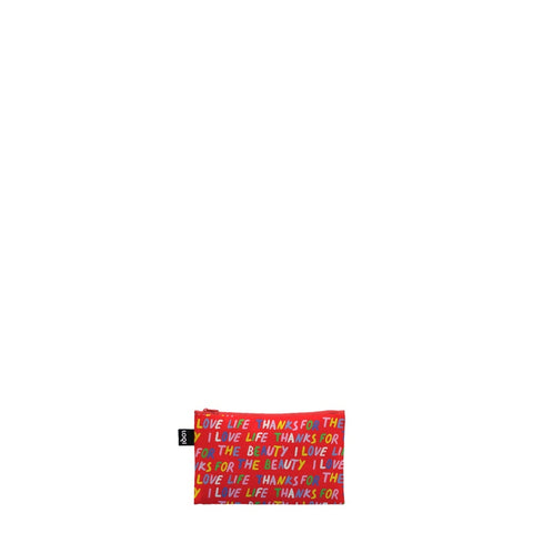 LOQI Zip Pockets - Love Life gerecycled