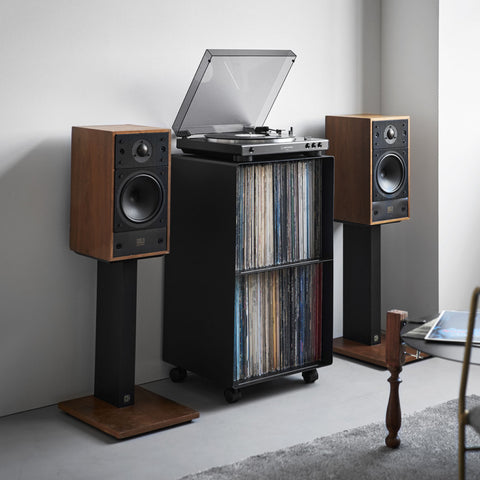 Yamazaki Tower Platenkast 2-laags op wielen