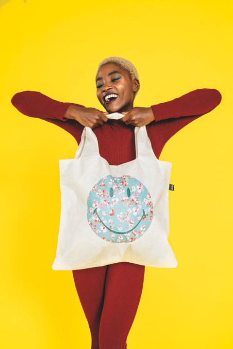 LOQI Bag Large - Tyvek Blossom